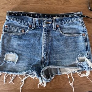 Levi’s denim shorts 517